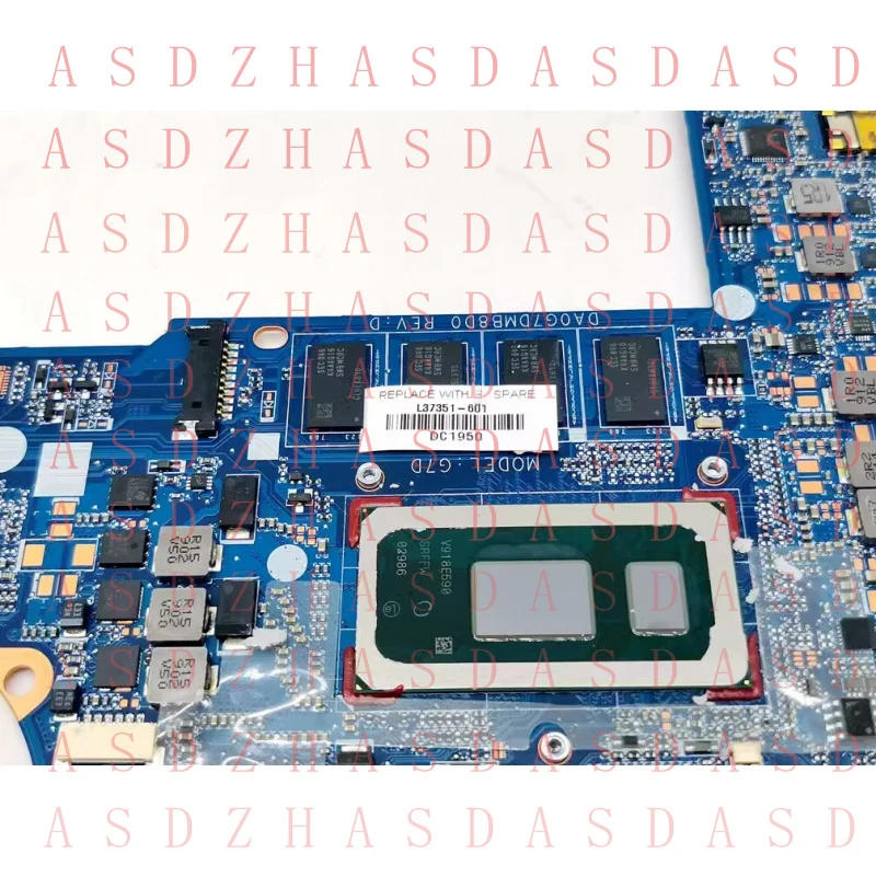 Z  For HP 13-AN TPN-Q214 Motherboard L37351-601 DA0G7DMB8D0 I7-8565U 100% Test OK
