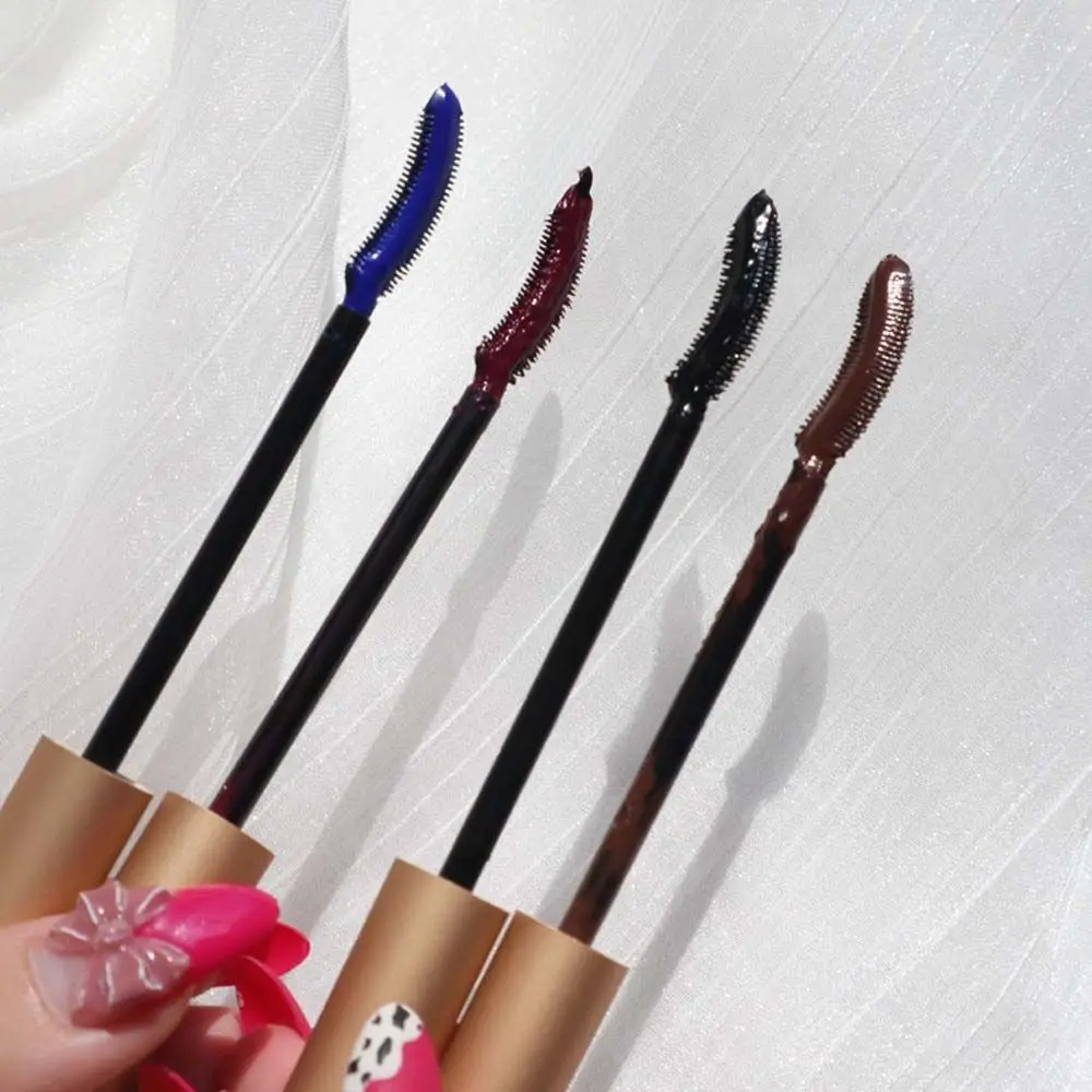 Draagbare Sneldrogende Make-Up Tool Langdurige Zweetbestendige Wimpers Verlenging Waterdichte Mascara Dikke Mascara Curling Wimpers