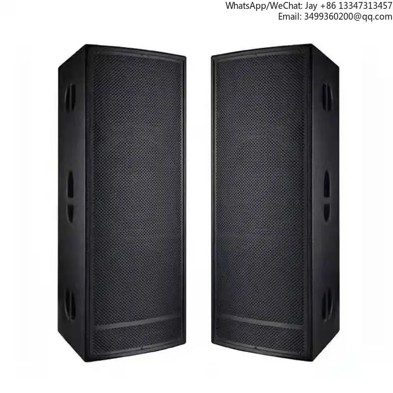 

Performance Speaker Bar Clear Audio Dual 15-inch High Power 4 Ohm 700W Indoor/Outdoor Use Class A+++ Stereo MDF 45Hz-19kHz