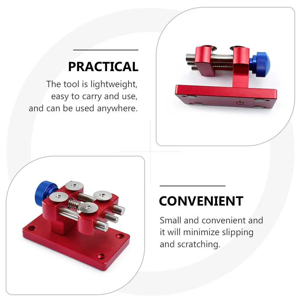 مزيل إطار الساعة القوي يقلل من الانزلاق والخدش ممتاز لأحجام مختلفة فتاحة إطار الساعة