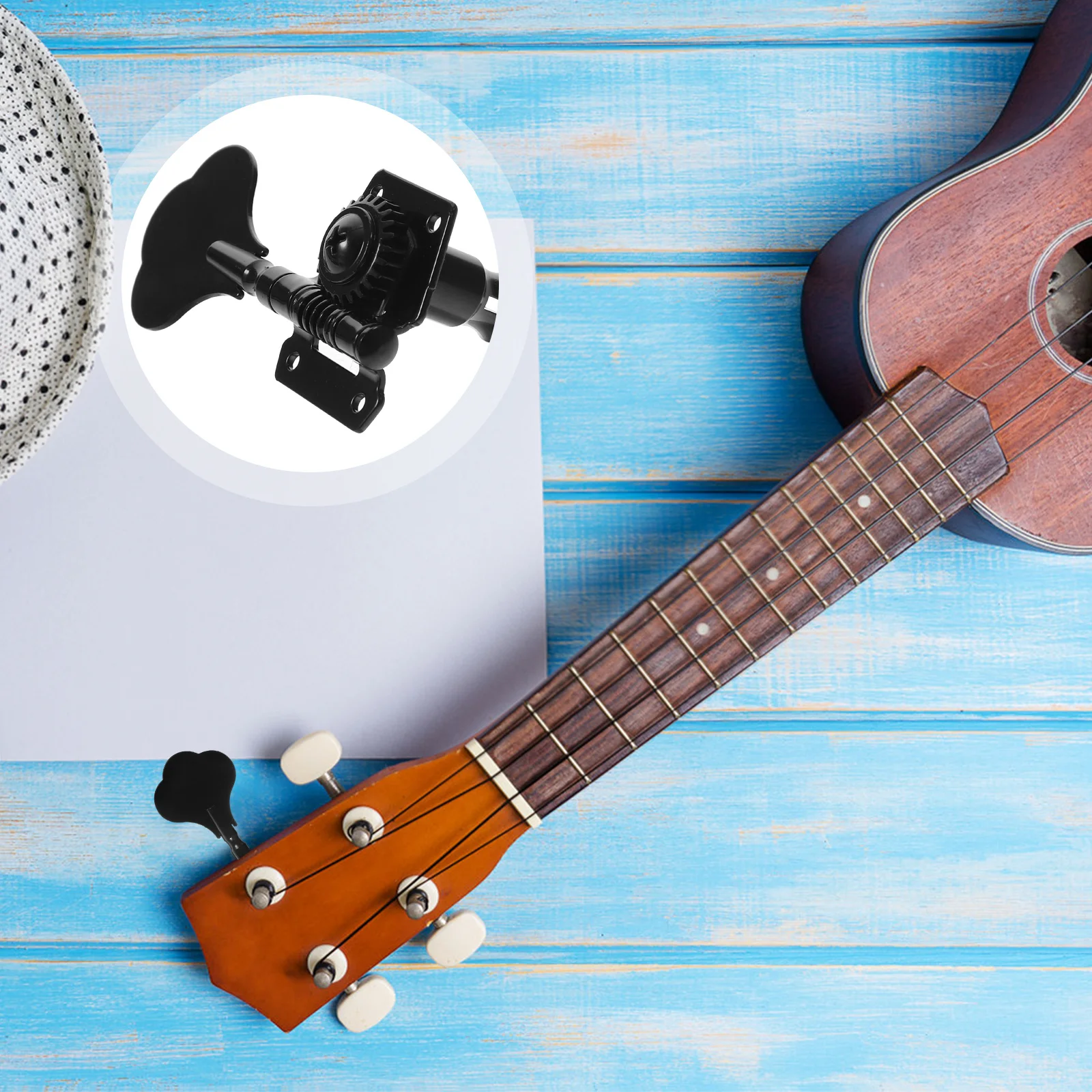 

Bass Strings Electric Guitar Tuning Pegs 16:1 Ratio Smooth Anti-Slip Machine Heads Replacement Parts For Electric Guitar