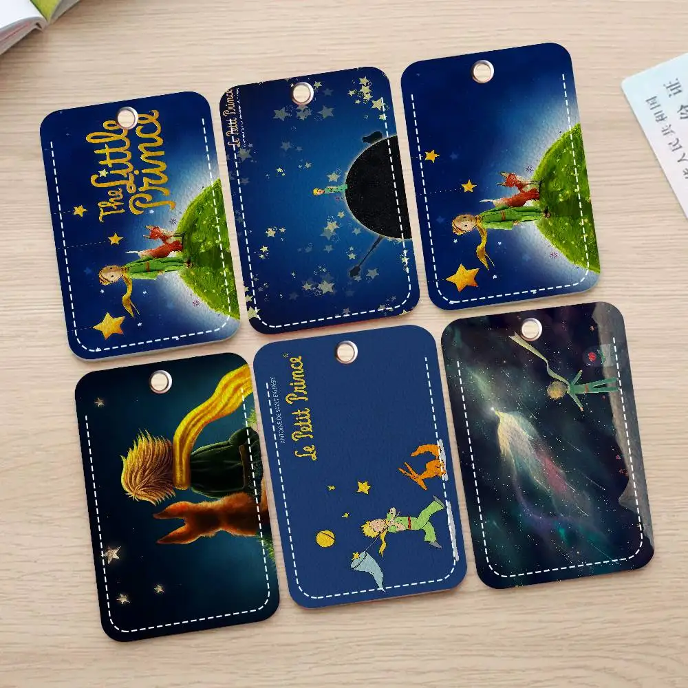 

Держатель для карт в стиле аниме «Маленький П-Принц», подходит для банковской бизнес-работки, держатель для кредитных карт, держатель для сумки, брелок