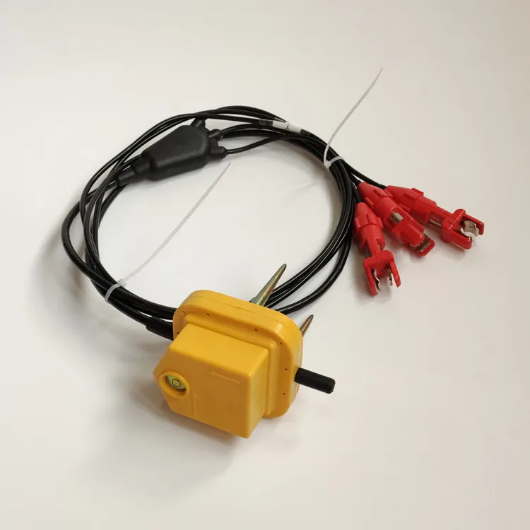 Factory Direct 3C Geophone 4.5Hz With 3 Pcs Split Spring Clip Connector Triaxial Geophone 3D Geophone 4.5 Hz