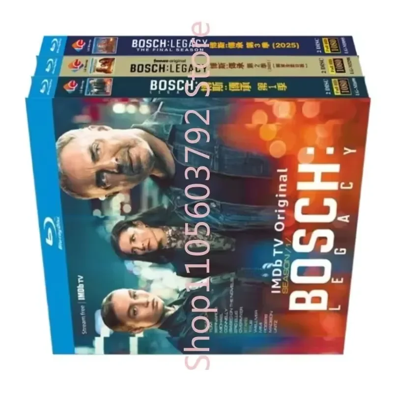 Bosch: Legacy Temporadas 1-3 en Blu-ray, Caja Nueva
