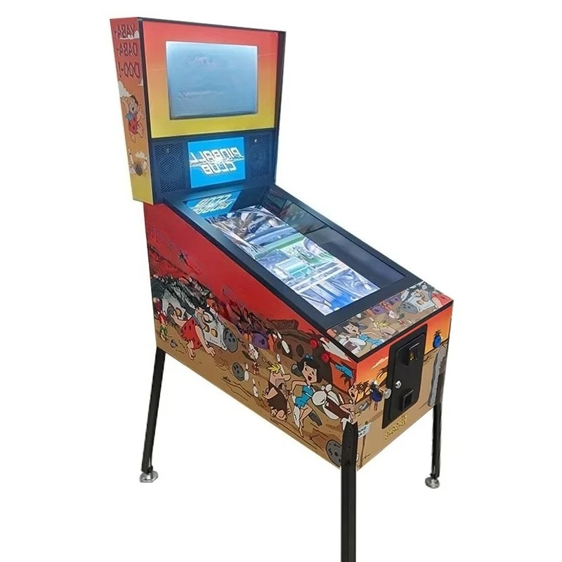 Virtual 4K Mini Vintage Pinball Arcade Machine Retro 6-Ball with Metal Parts 6-Ball Mini Virtual Pinball Machine Customized view 2
