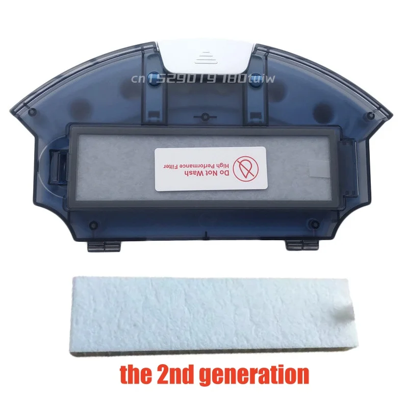Vacuum Cleaner Dust Box Hepa Filter for Ilife A7,SilverCrest SSRA1,TESLA RoboStar T80 Pro Robot Vacuum Cleaner Parts Replacement