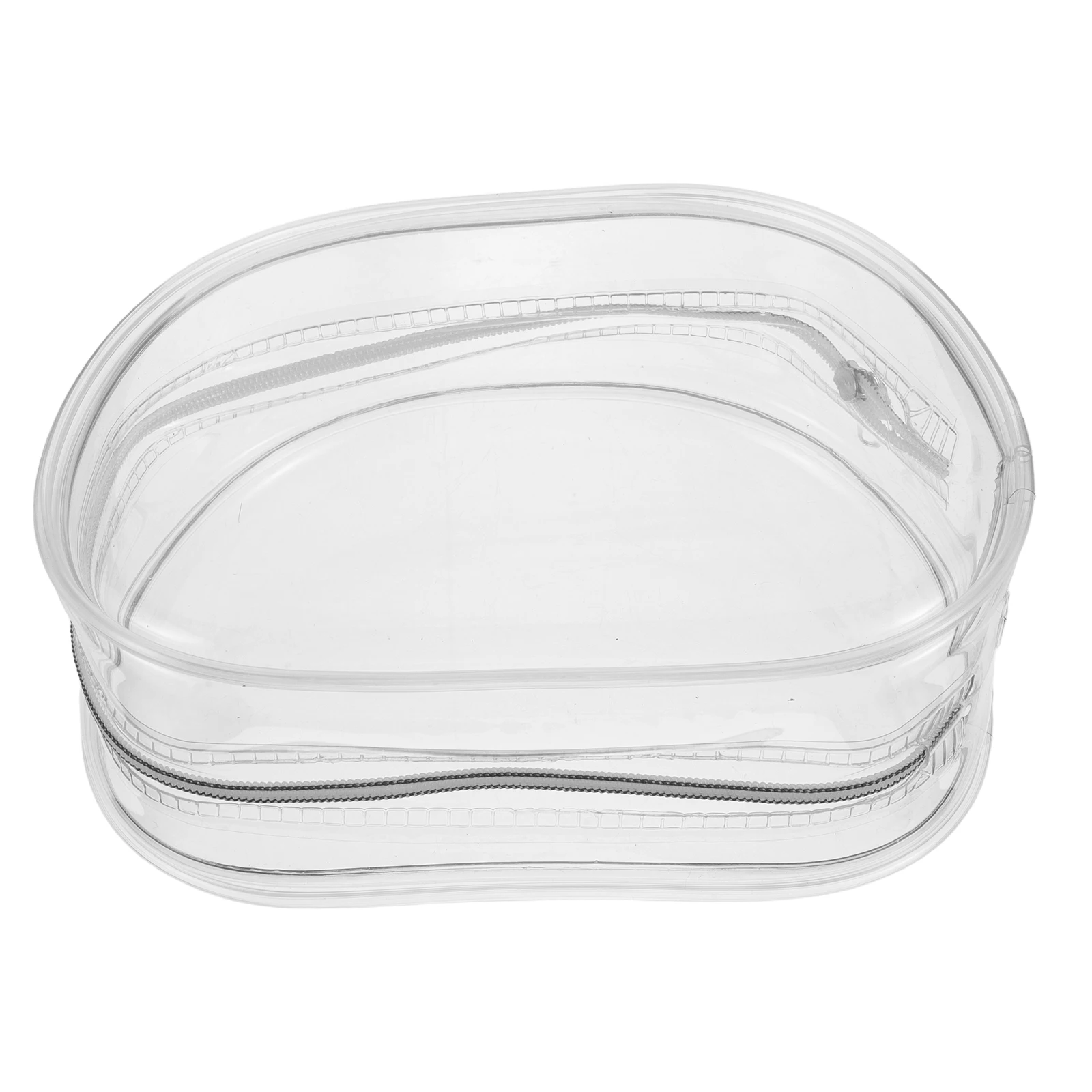 

Chest Sticker Storage Box Travel Toiletry Bag 's Breast Patch Clear Organizer Packing for