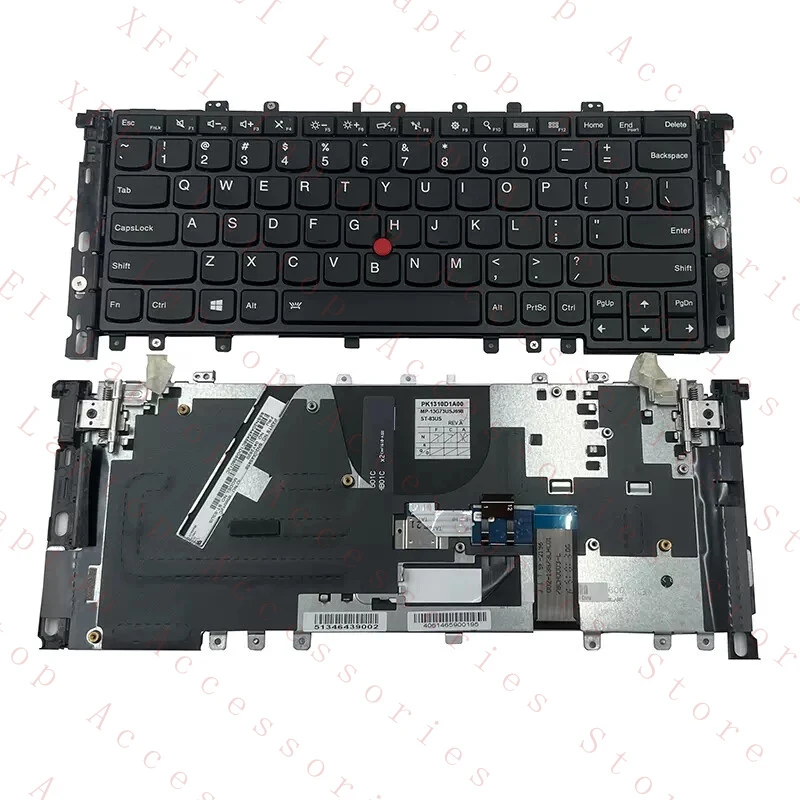 

Клавиатура с подсветкой для Lenovo Thinkpad S1 YOGA 12 Yoga S240 04Y2620 SN20A45458 US