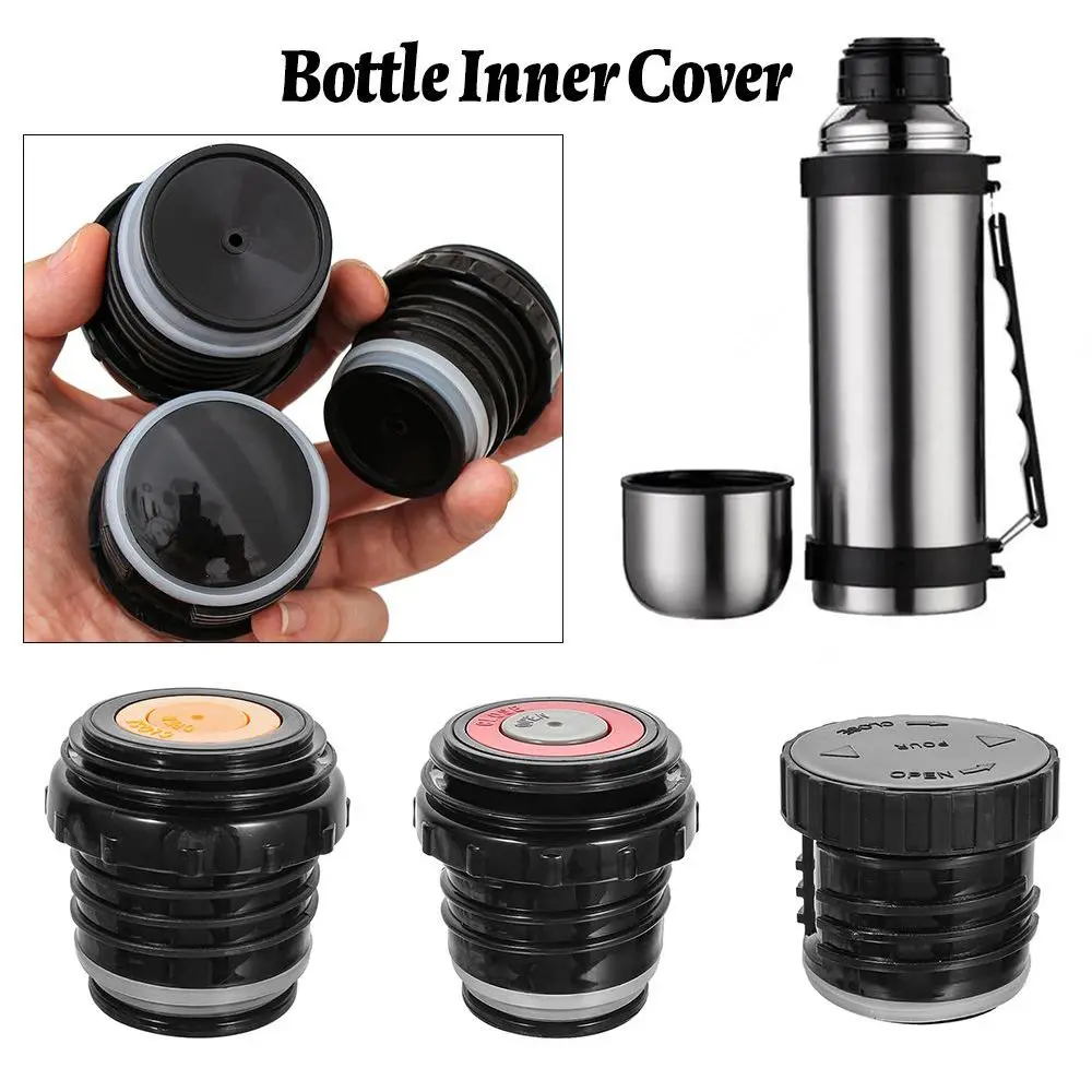 4.5/5/5.2cm Vacuum Bottle Cover Stopper Thermal Cup Lids Mug Replacement Stopper Lid for Outdoor Camping Travel Bullet Flask