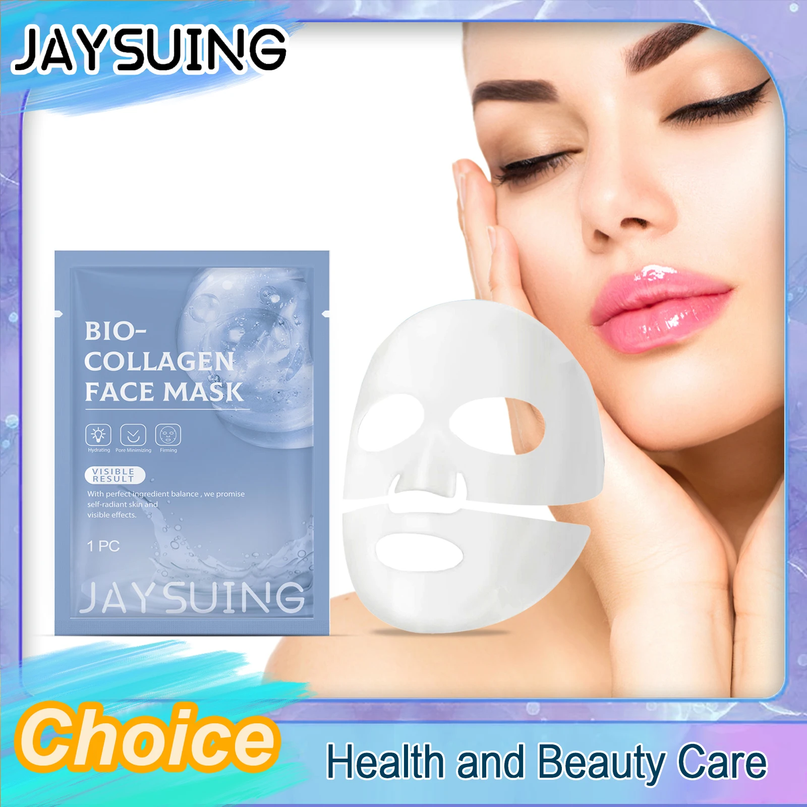 Collagen Mask South Korea Efficient Hydrating Mask Anti-Wrinkle Firming Pores Deep Elastic Skin Care Moisturizing Mask Unisex