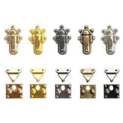 5/10pcs High Quality Mini Metal Crafts Lock Multi-colors Doll Bags Parts Doll Suitcase Buckle DIY Doll Accessories