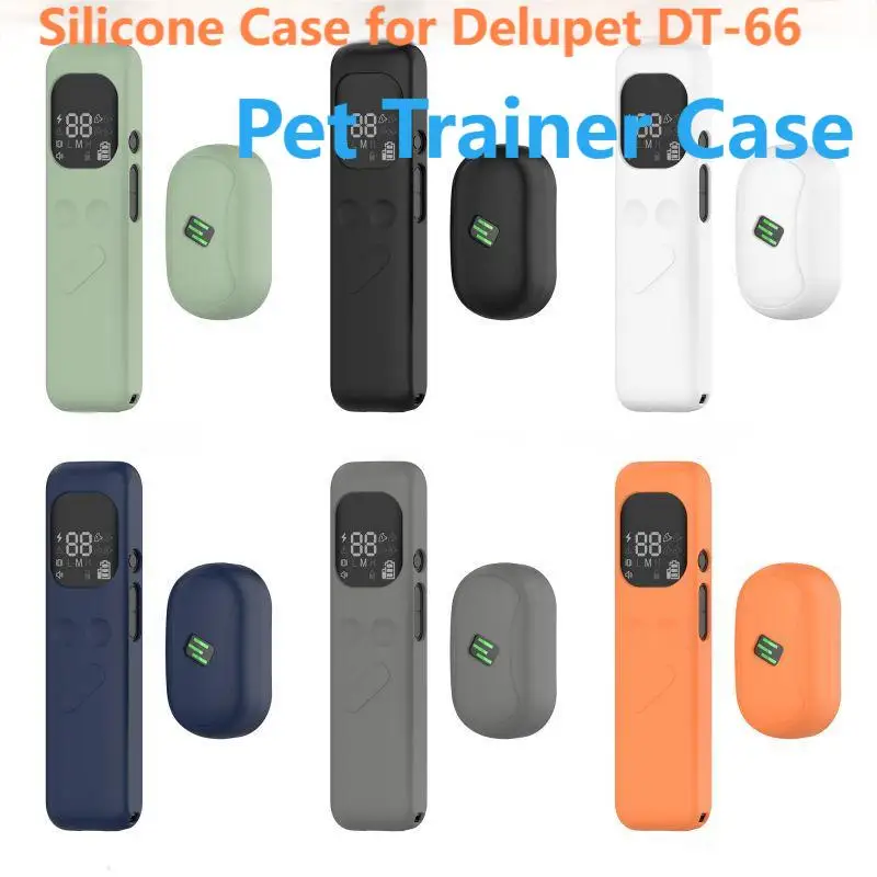 Silicone Case protetora para Delupet Controle Remoto, Pet Trainers Capa, DT-66