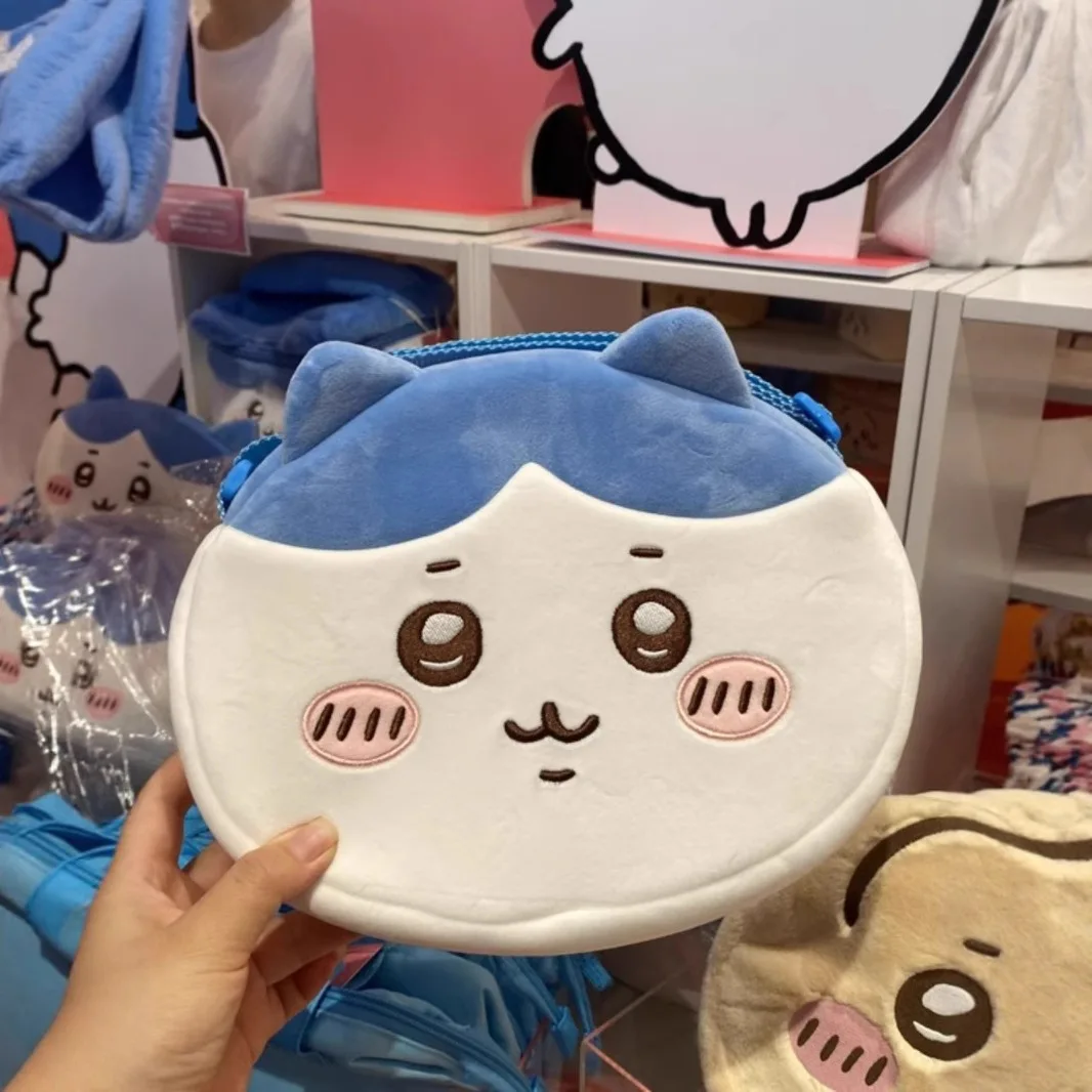 

Japanese Anime Chiikawa Plush Crossbody Bag Hachiware Usagi Cute Shoulder Bag Soft Messenger Bag for Daily Use Gift for Fans