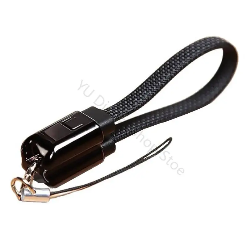 96BA Short USB C to USB C Travel Charging Cable with Lanyard Form and Shell Cover for On the Go Device Charging Today