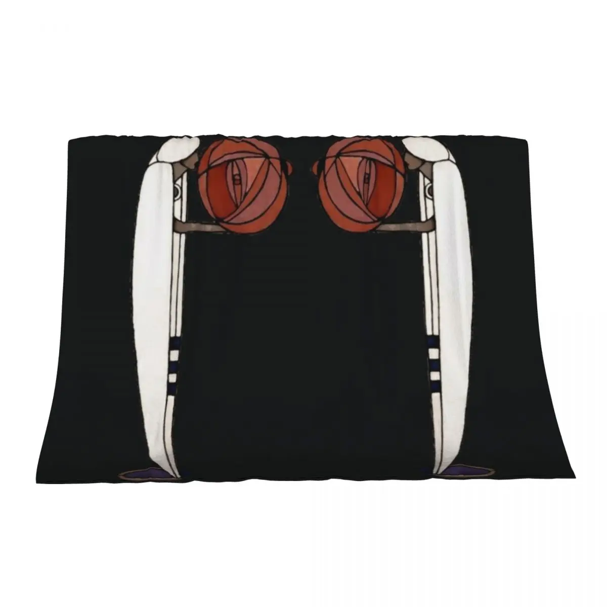 

Charles Rennie Mackintosh rose lady,No.7, Throw Blanket Nap Moving Thermals For Travel Giant Sofa Blankets