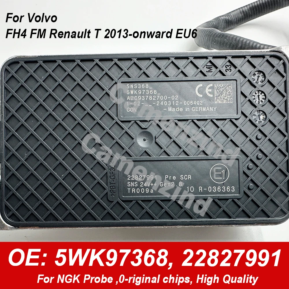 

22827991 5WK97368 Датчик Nox для NGK Probe A2C93782700-02 для Volvo FH4 FM Renault T 2013-onward EU6, высокое качество