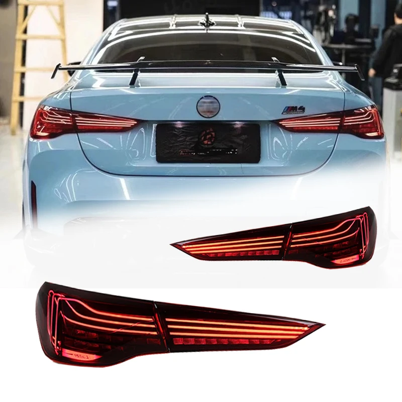 For BMW 4 Series G22 G23 G26 G82 M4 CSL LEDtail light assembly 2020-2023 DRL dynamic signal tail light brake light reverse light