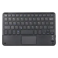 Wireless keyboard ultra-thin mini keyboard with touchpad support Android Windows iOS system is suitable for notebook tablets.