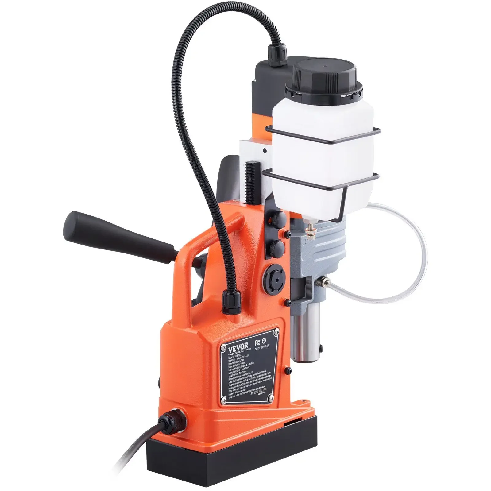 DB Wholesale 1300W Portable Magnetic Drill Press 2922lbf/13000N 810RPM High Efficiency Drilling Machines