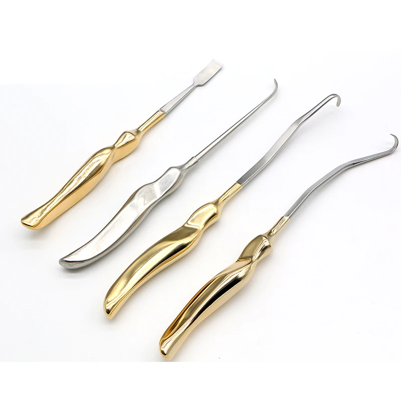 Rib cartilage six sets of nasal plastic surgery equipment cartilage professional stripper pull hook stripper