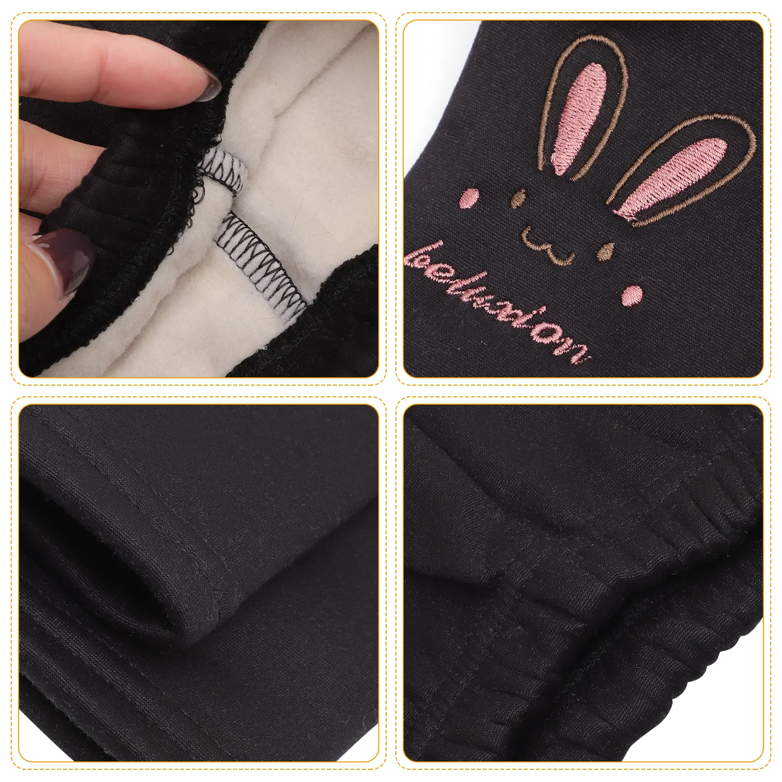 

Cozy Warm Fleece Lined Leggings for Girls Thick Thermal Winter Kids Pants Soft Elastic Cotton Blend Comfortable Layering