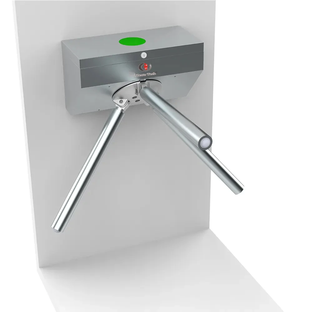 

Factory Price Outdoor Weatherproof Wall-mounted Swipe Card Custom Logo Heavy Duty Stainless Steel Tripod Turnstile
