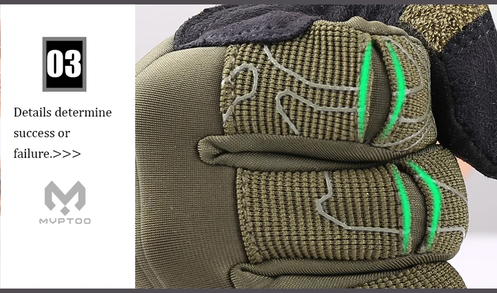 Breathable Tactical Gloves Driving Paintball Shooting Airsoft Combat Hunting Work Touch Screen Protective Full Finger Glove Men