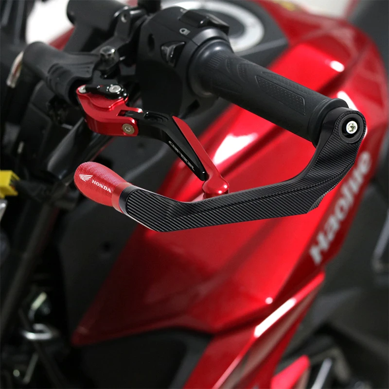 دراجة نارية المقود القبضات الحرس دواسة فرامل رافعة حامي لهوندا CB650R CB 750 1000R 650F 500X CBR650R CBR 1000RR الدبور