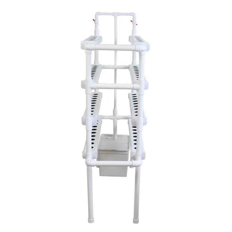 72 Holes Vertical Growing Shelf Modern Indoor Hydroponic Systems For Sale