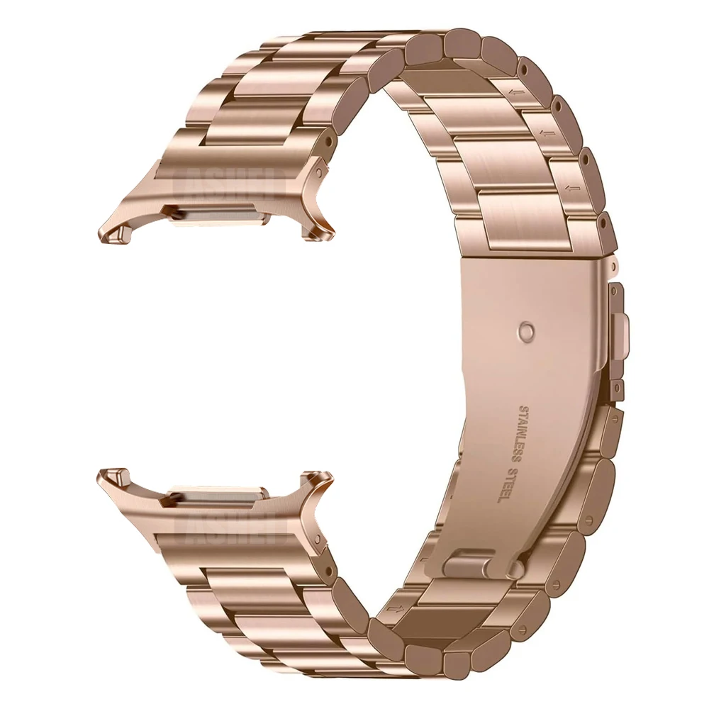 Protetor TPU Macio Para Samsung Galaxy Watch, Ultra Band Case, Tampa De Alça De Aço Inoxidável, 47mm