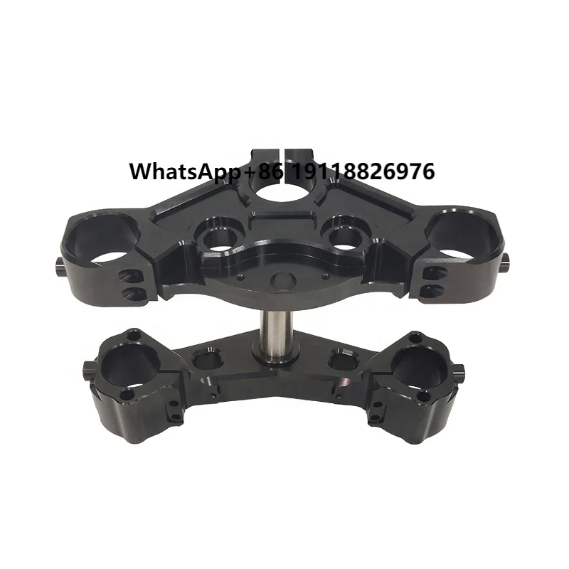 

2015-Later HD Road Glide Motorcycle Carbon Fiber Tree Set 49mm Triple Clamp 2018-UP FLTRXS Top Tree Bottom Steel Clamp ODM