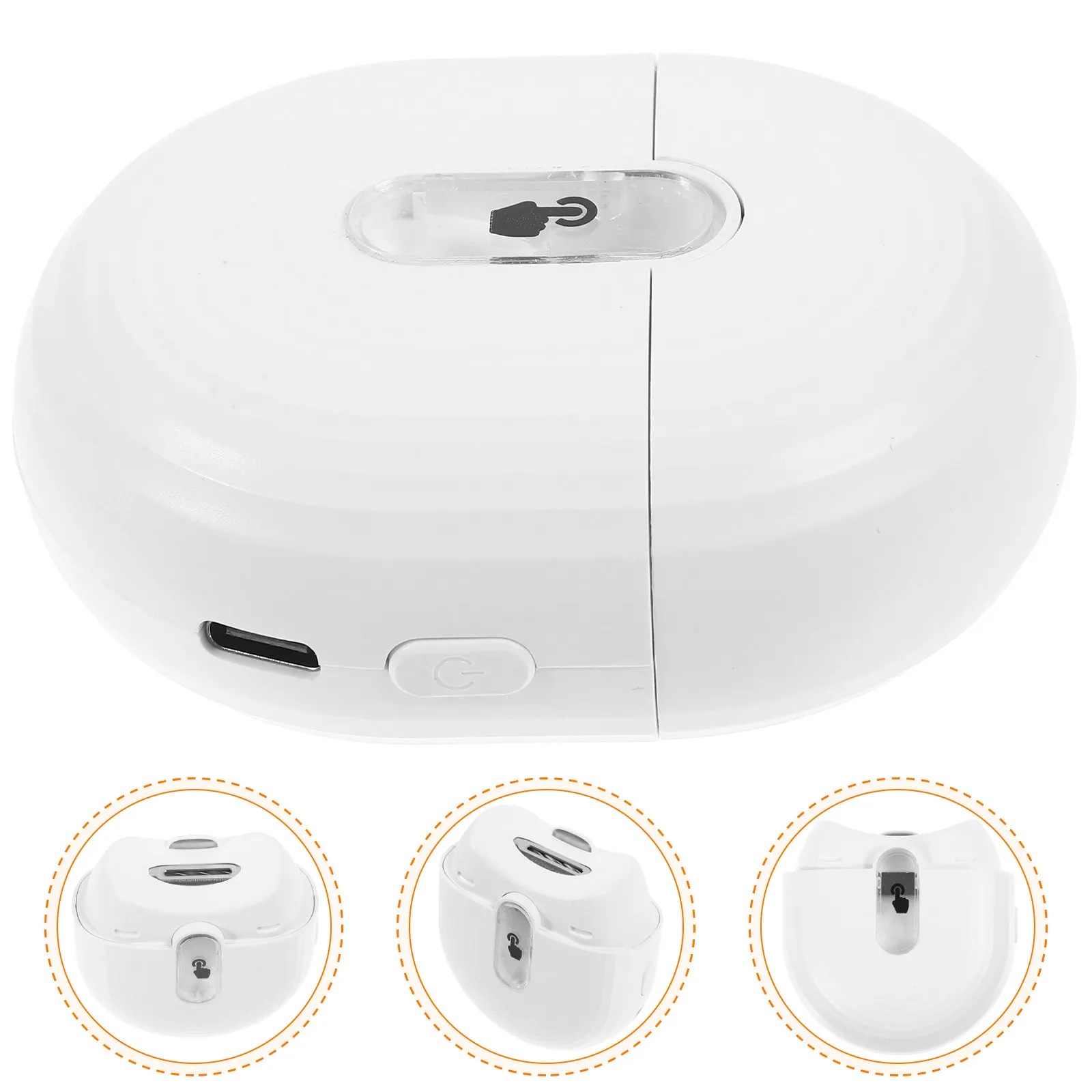 

Automatic Nail Clipper Electric Trimmer for Elderly Sturdy Material Prevents Dirt Accumulation Compact