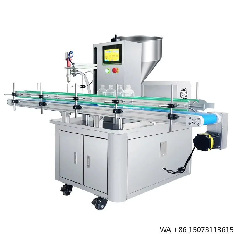 Auto Rotor Pump Filler with Core Motor for Honey Peanut Butter Chocolate Olive Oil Yogurt Lotion