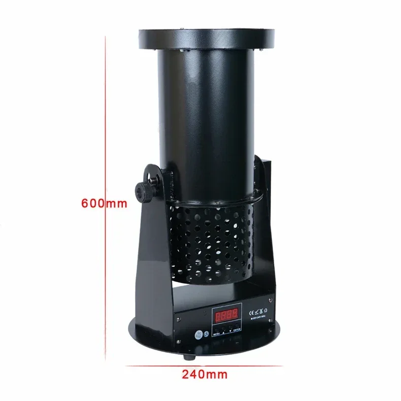 LED 1200W Paper spray machine Fog Machine Wire Control with LED Effect disco fog machine