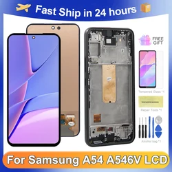 A54 5G 6.4''For Samsung For  A54 A546 A546U A546B A546E A5460 A546M LCD Display Touch Screen Digitizer Assembly Replacement