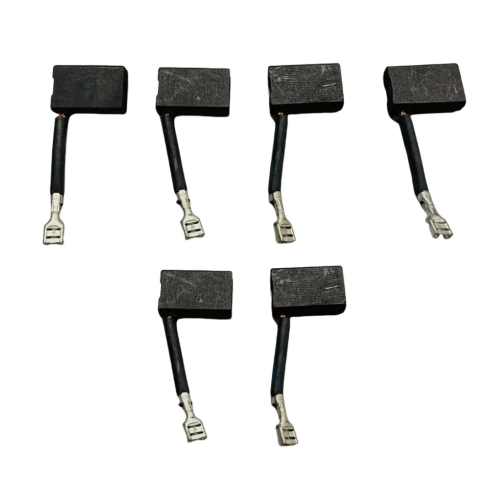 6pcs Carbon Brushes 384613-01 For DW871 Type 1 Chop Saw & DW872 Type 2 Chop Saw Replacement Carbon Brush Power Tool Accessories