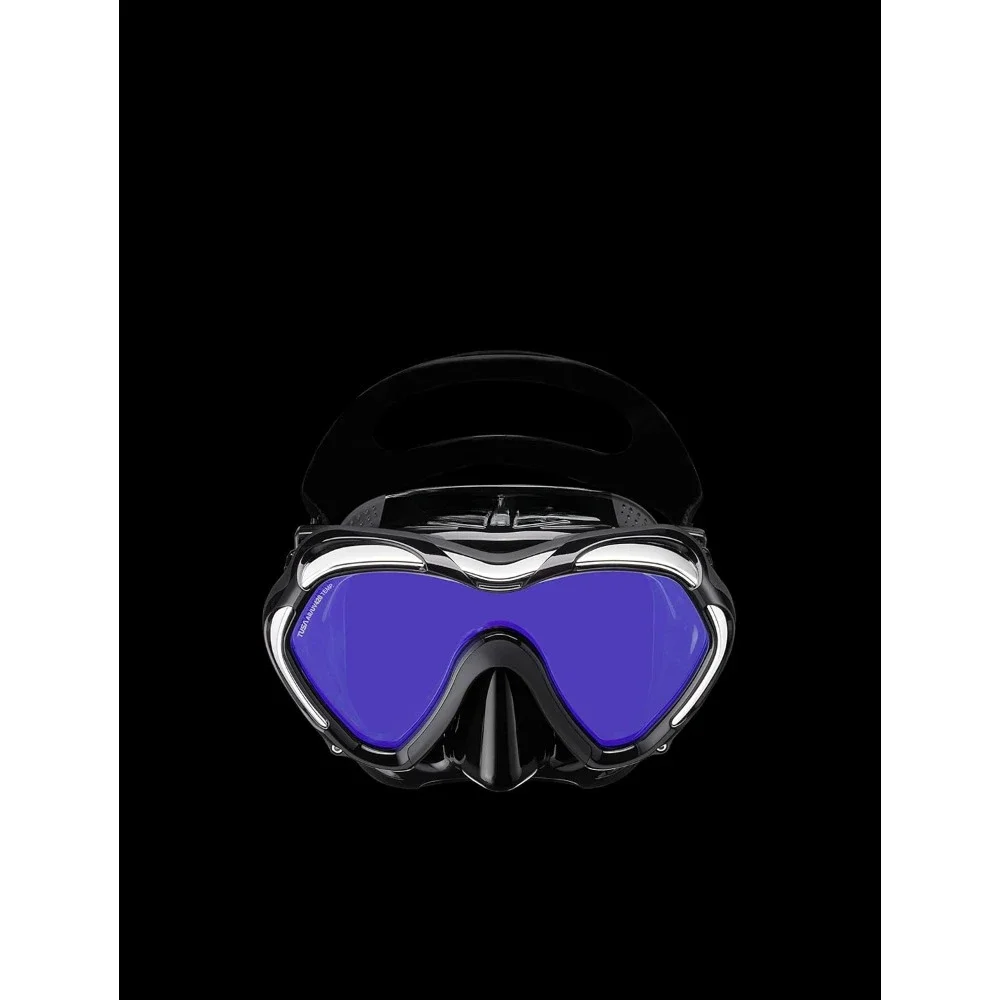 Paragon S Scuba Diving Mask Snorkeling Swimming Equipment and Water Sports Entertainment,White/White