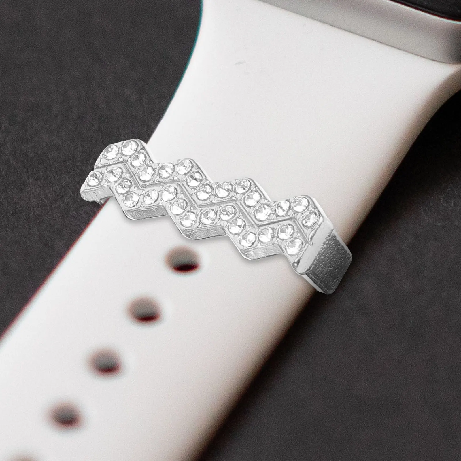 3 piezas de anillos decorativos para correas de reloj, adornos para relojes inteligentes, compatibles.