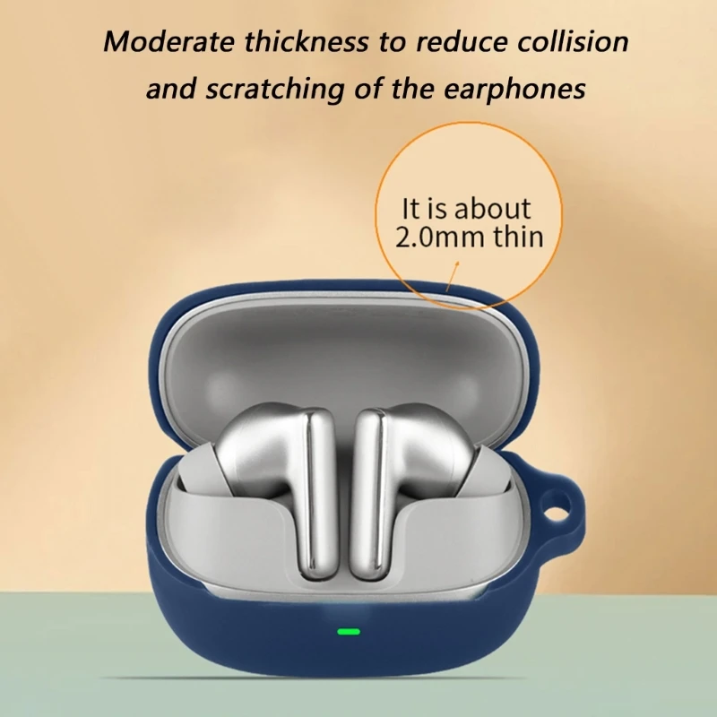 N2UB Skin-friendly Flexible Enclosure Housing Sleeve Shell Impact Resistance For Baseus MP1 Wireless Headphone