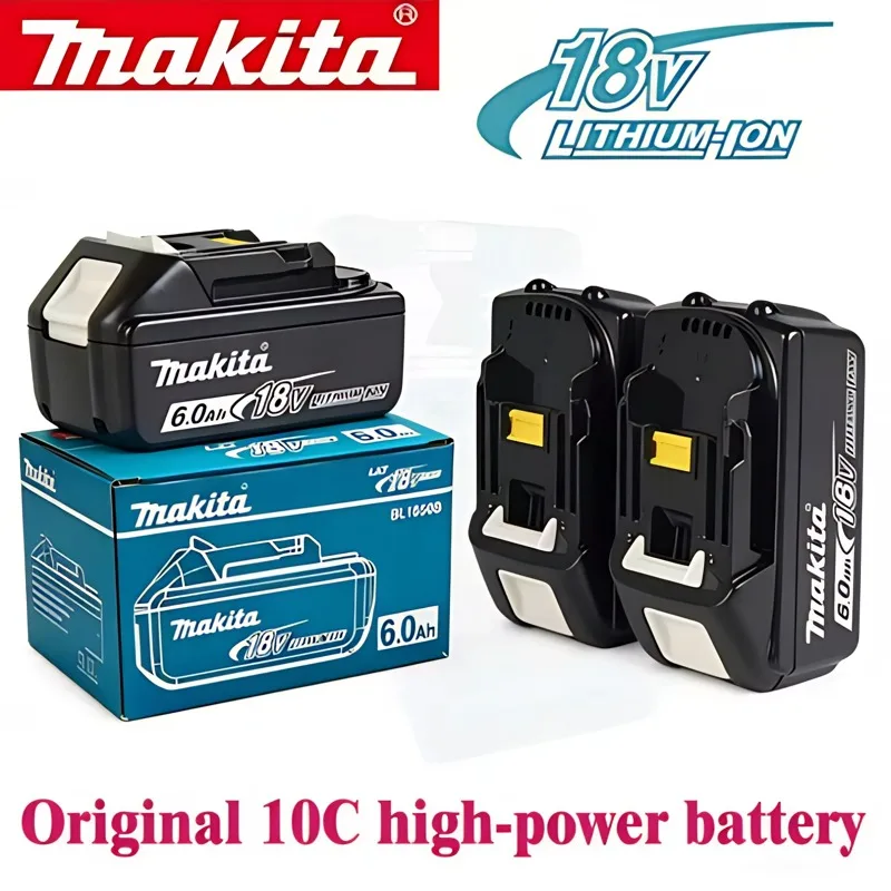

⭐️⭐️Makita 18V 6.0 Rechargeable Lithium-Ion Battery ⭐️⭐️with LED Indicator, High Capacity for Makita Cordles Power Tool Battey