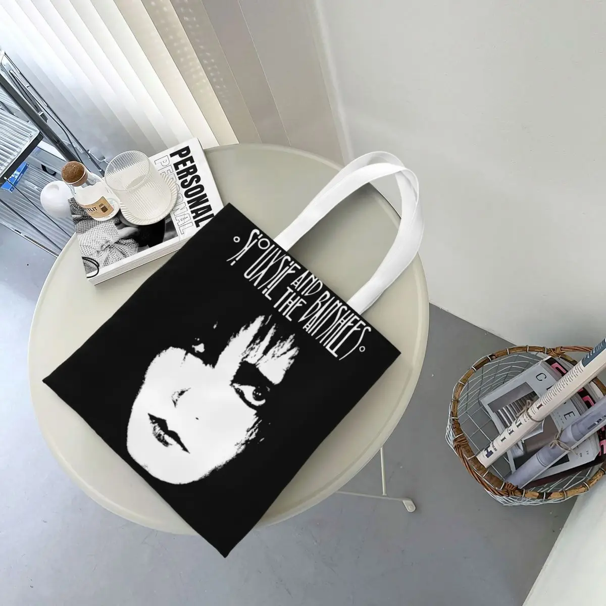 Siouxsie And The Banshees Tote Bags Women Handbag Canvas College Siouxsie Sioux Shoulder Bag Casual Shopping Bag