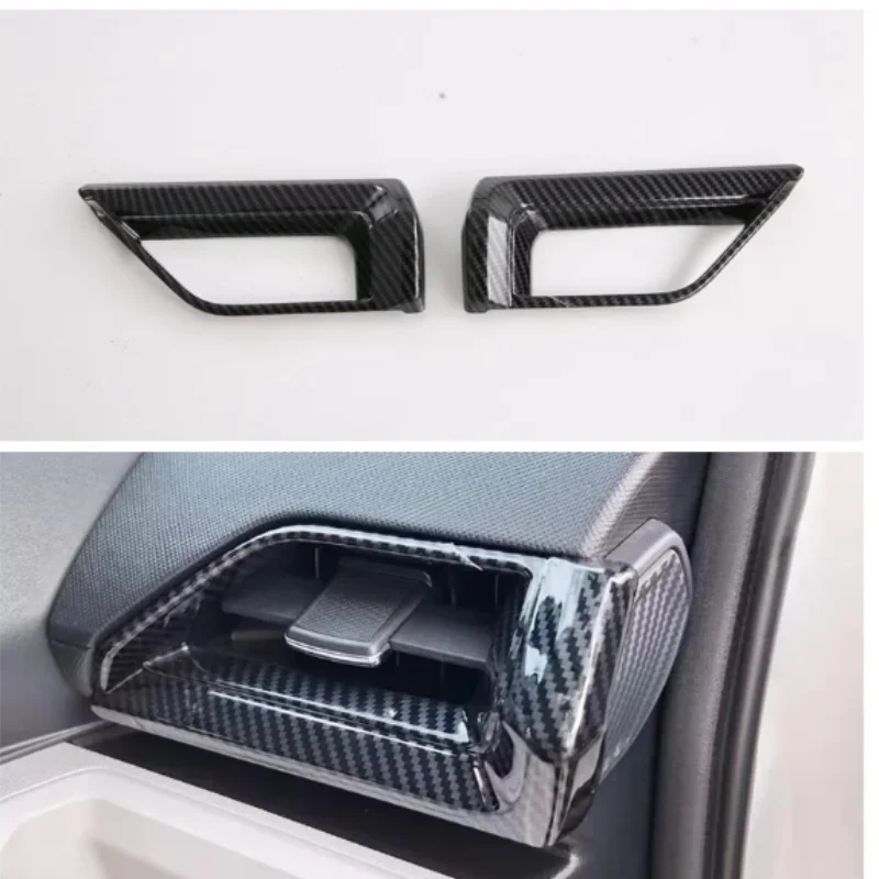 3d Sticker Lhd Abs Car Dashboard Side Air Outlet Vent Panel Trim Frame Fit For Toyota Veloz 2022 -2024car Styling