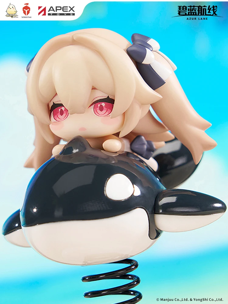 Azur Lane HappyShake Series Anchorage Q-version Bobblehead Display Style Collectible Figure Cute DIY Accessories