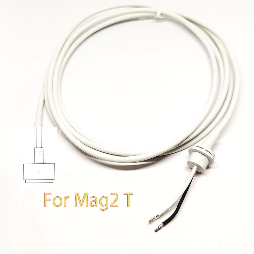 Kabel adaptor daya DC pengisi daya perbaikan 45W 60W 85W, untuk Macbook Air / Pro