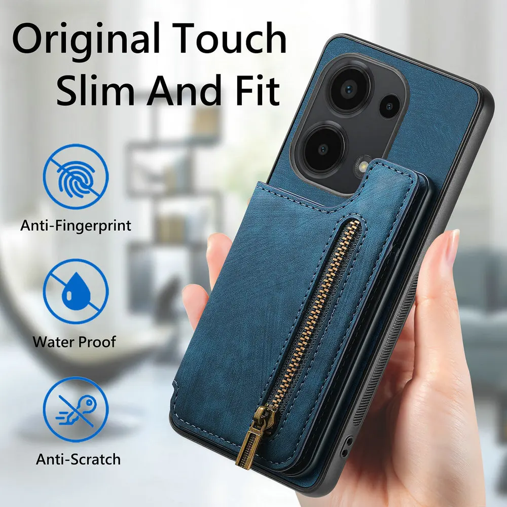 For Motorola Edge50 Fusion 50 Neo 5G 2024 Wallet Case Zipper Leather Card Capa Moto Edge 50 Pro 50Fusion S50 Neo S 50Neo Cover