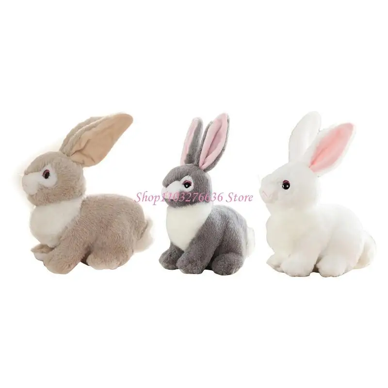 R6FD Plüsch-Anime-Tier für Puppenspielzeug, umweltfreundliches Plüsch, angenehmes Spielzeug, weiches Kissen