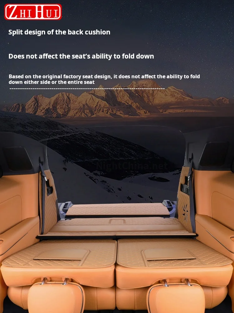 For ZEEKR 9X 2025 2026 Car Styling Trunk Mat Full Surround Car Rear Trunk Cargo Liner Modification Interior Car Mats Accessories