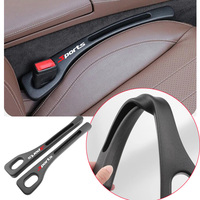 2pcs Car Seat Gap Filler Organizer Waterproof Car Seat Gap Plug Strip with 2 Grooves Seat Gap Storage Auto Interior Accessories