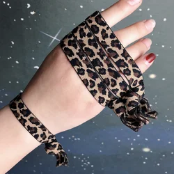 1Pc Leopard Print Hair Band Hair Rope Headband High Elasticity Leather Band Hair Accessories Hair Ring Simple