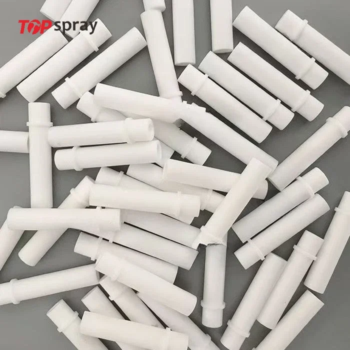 100PCS 377 724# PTFE Replacement insert sleeve Venturi for Gema IG02 powder pump